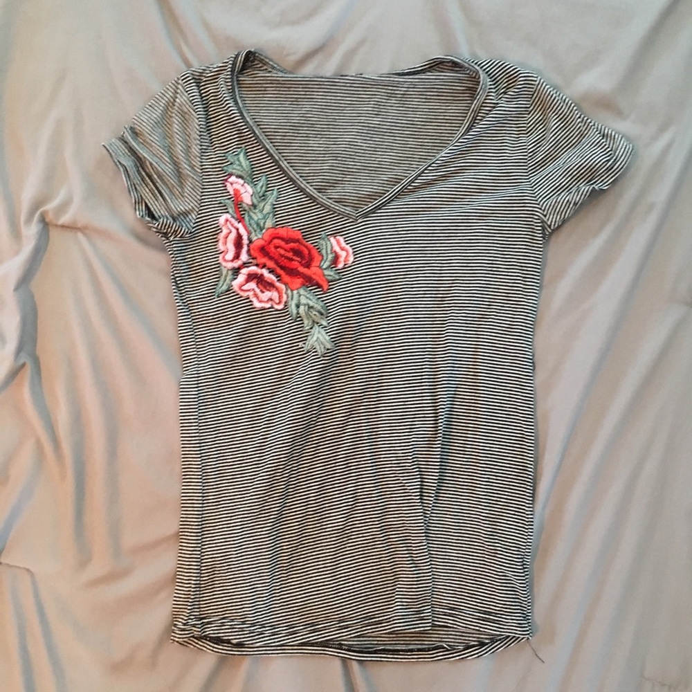 Embroidered t-shirt